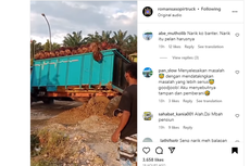 Viral Ban Truk Copot Saat Dievakuasi Terjebak di Lumpur