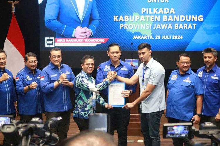 Giliran Partai Demokrat Juga Beri Rekomendasi Untuk Dadang-Ali