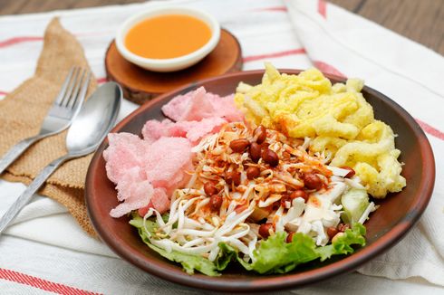 Resep Asinan Jakarta, Salad Sayur Lokal dengan Saus Kacang