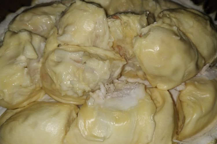 Durian Bungbulang dari Kabupaten Lebak, Banten, biasanya berukuran jumbo.