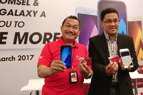 Telkomsel Paketkan Trio Galaxy A Versi 2017 dengan Internet 14 GB