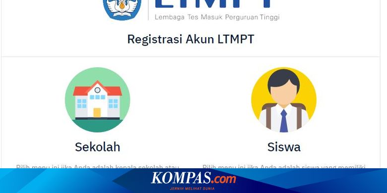Login portal.ltmpt.ac.id, Simak Cara Registrasi Akun LTMPT ...
