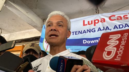 Pertanyakan Hasil Survei, Ganjar: Kenapa Saya Turun Terus, Sambutan Masyarakat Ramai Begini