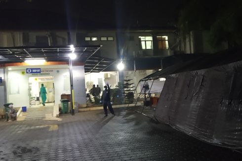 RSUD Cibinong Bogor Kewalahan Tampung Pasien Covid-19, Bangun Tenda Darurat Depan IGD