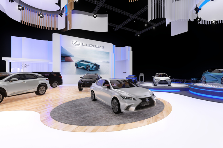 Virtual booth online Lexus. 