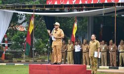 Pesan Bupati Batang di Apel Pagi, Pastikan Tidak Ada Jual Beli Jabatan dan TPP ASN Dibayarkan 100 Persen