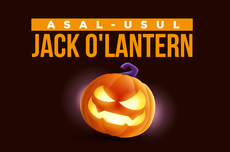 INFOGRAFIK: Asal-Usul Jack O'Lantern yang Muncul Setiap Halloween