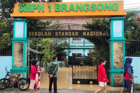 15 SD dan 2 SMP di Kendal Kebanjiran, Siswa Belajar dengan Sistem Daring