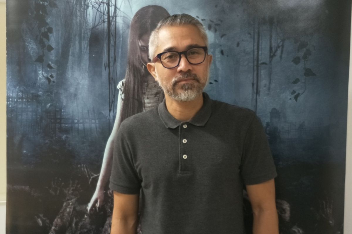 Lukman Sardi saat berkunjung ke Gedung Kompas Gramedia, Jalan Palmerah Barat, Jakarta, Rabu (6/6/2018).