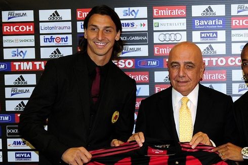 Kenangan Galliani Makan Malam dengan Ibra dan Tak Bisa Bayar