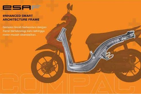 Rangka Motor Honda Patah, Diduga Karat Muncul dari Dalam