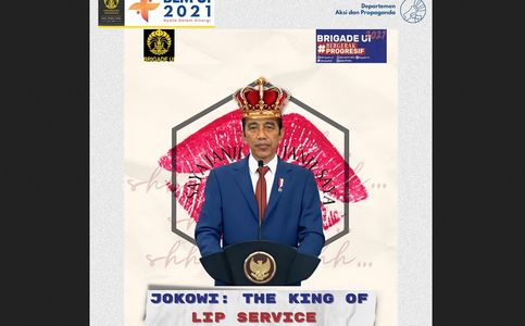 BEM UI Causes Stir For Lampooning Indonesian President Joko Widodo