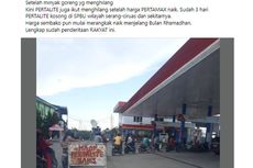 Ramai soal Pertalite Kosong di Sejumlah SPBU Usai Harga Pertamax Naik, Ini Kata Pertamina