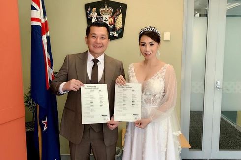 Femmy Permatasari Resmi Menikah Lagi di Selandia Baru