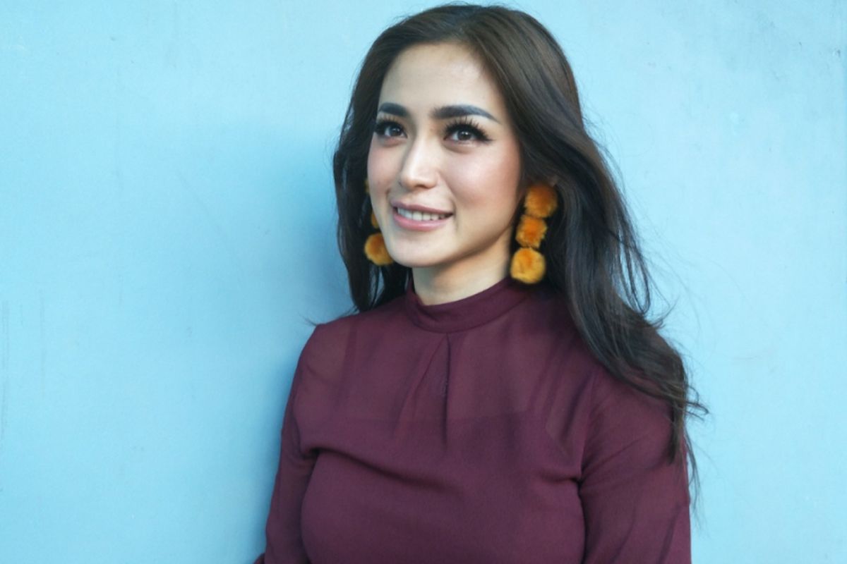 Jessica Iskandar dalam wawancara di Studio TransTV, Mampang, Jakarta Selatan, Rabu (31/1/2018).