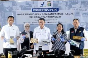 BPOM Bongkar Gudang Obat Ilegal Rp 2,74 Miliar di Jakbar, Isinya Didominasi Obat Kuat