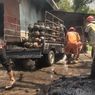 300 Tabung Elpiji 3 Kg Terbakar di Atas Pikap, Diduga Ada yang Bocor