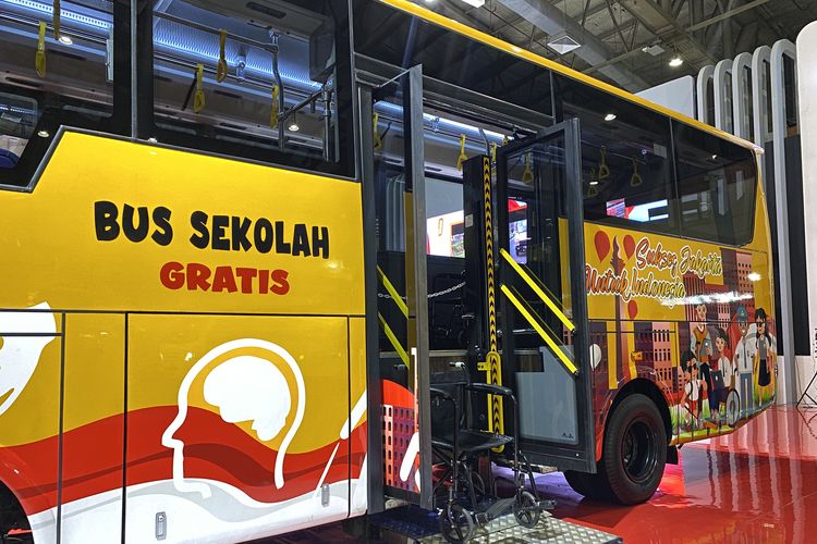 Isuzu Pamerkan Bus Sekolah Khusus Difabel, Mulai Digunakan Tahun Ini
