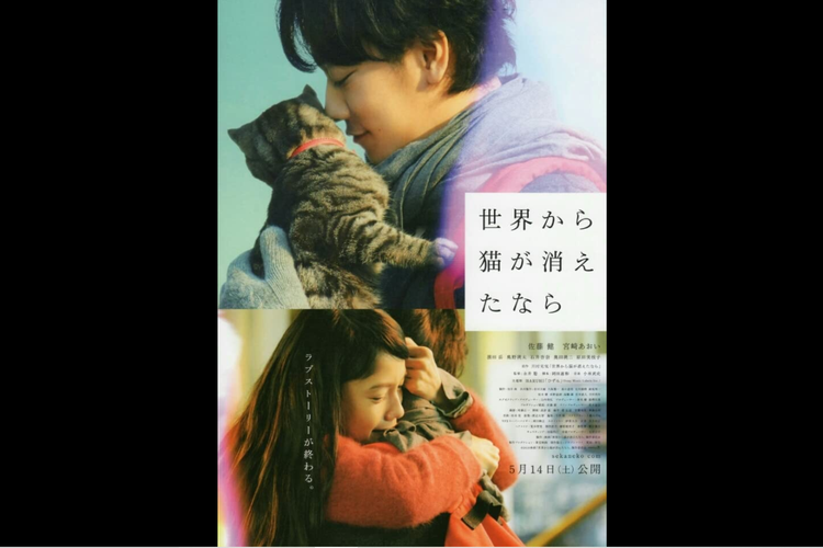 Takeru Satoh dalam film drama If Cats Disappeared from the World (2016).