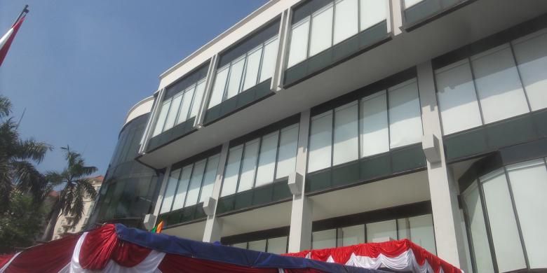 Kantor pusat PD Pasar Jaya di Cikini, Menteng, Jakarta Pusat yang baru diresmikan pada Rabu (24/8/2016).