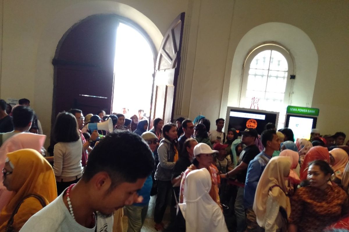 Museum Fatahillah Ramai dikunjungi Wisatawan, Sabtu (8/6/2019)