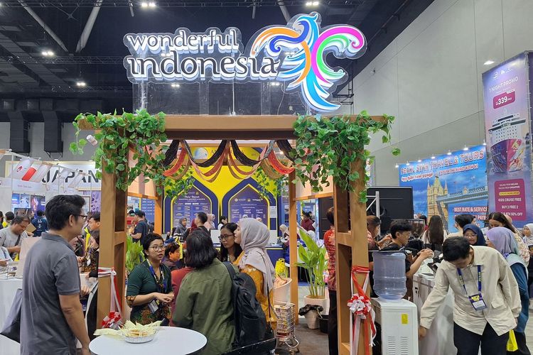 Kementerian Pariwisata berpartisipasi dalam consumer fair pariwisata terbesar di Malaysia, MATTA Fair 2025 di Kuala Lumpur, Jumat (5/9/2025).