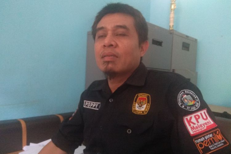 Ketua KPU Kabupaten Magetan Popy MS Putranto