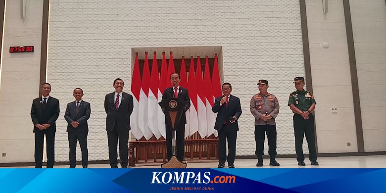 Saat Jokowi Respons Kisruh Golkar, Luhut Mengangguk-angguk, Bahlil Tertawa...