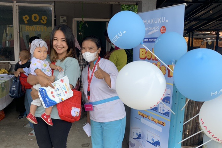Tingkatkan Kesadaran Masyarakat akan Kesehatan Bayi dan Anak, Makuku Gelar Penyuluhan lewat Sejumlah Posyandu dan Rumah Sakit di Jabodetabek