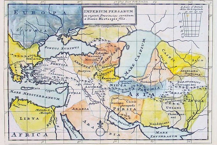 Wilayah Persia Sebelum Ditaklukkan oleh Pasukan Islam
