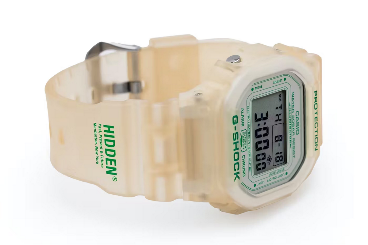 Untuk pertama kalinya, Hidden.NY dan G-Shock bekerja sama dalam pembuatan jam tangan kolaborasi DW-5600.