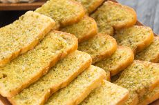 Resep Garlic Bread Tanpa Oven, Cukup Pakai Roti Tawar