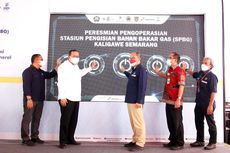 Berkomitmen Dorong Transisi Energi, Pertamina Resmi Operasikan SPBG di Kaligawe 