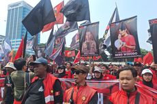 Demo di Depan Gedung DPR, Buruh Minta UU Cipta Kerja Dihapus