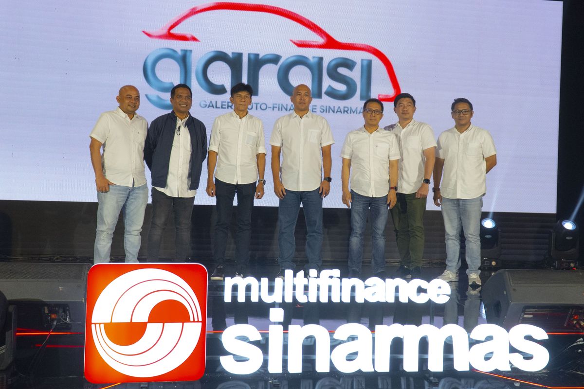 Peluncuran aplikasi GARASI Mobile, aplikasi pengajuan kredit mobil untuk mitra dealer Sinar Mas Multifinance (SMMF). 