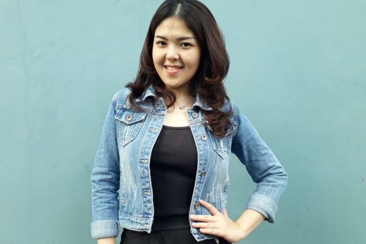 Tina Toonita saat ditemui di kawasan Tendean, Jakarta Selatan, Kamis (19/7/2018).