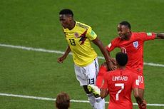 Gol Telat Mina Buat Inggris dan Kolombia Lanjut ke Perpanjangan Waktu