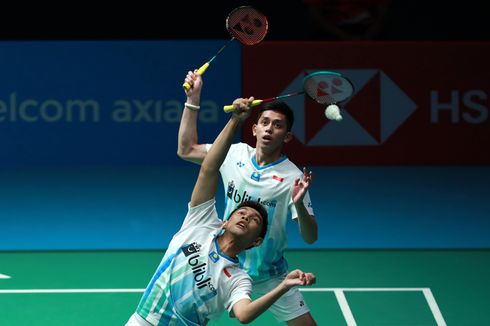 Singapore Open 2019, Fajar/Rian Santai Hadapi Marcus/Kevin