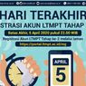 Hari Ini Terakhir! Registrasi Akun LTMPT Tahap II, Simak Caranya