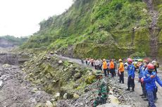 Sopir Truk yang Hanyut Terbawa Lahar Hujan Merapi Belum Ditemukan