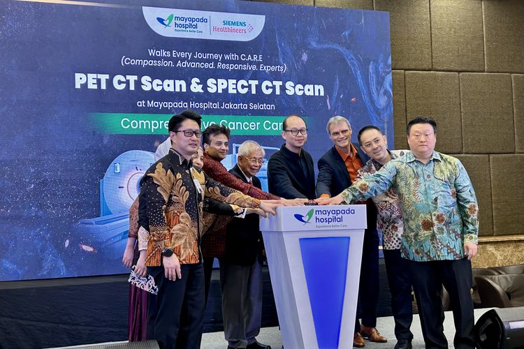 Launching Ceremony PET-CT dan SPECT-CT di Mayapada Hospital Jakarta Selatan, Jumat (24/4/2026).
