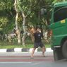 Aksi Nekat Sejumlah Bocah Tanjung Priok Adang Truk Trailer, Sopir Terpaksa Injak Rem