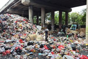 Jadi “Bantargebang Mini”, Warga Diminta Stop Buang Sampah di Kolong Tol Tanjung Priok