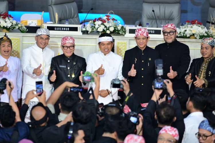 KDM di Gedung Merdeka Kota Bandung.