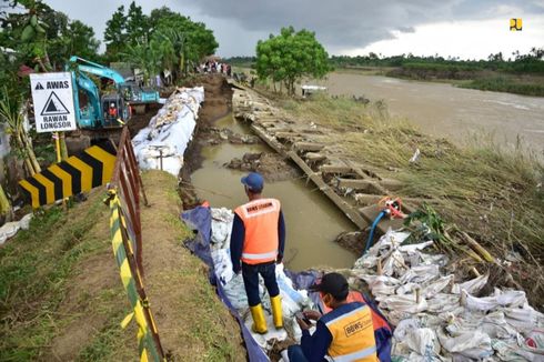 Tanggul Citarum Jebol, Jokowi Targetkan Perbaikan Tuntas Dua Hari