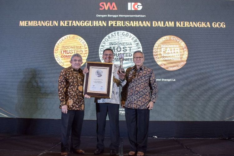 Pupuk Kaltim meraih predikat Perusahaan Sangat Terpercaya atau Most Trusted Company dalam ajang Indonesia GCG Award 2022. 