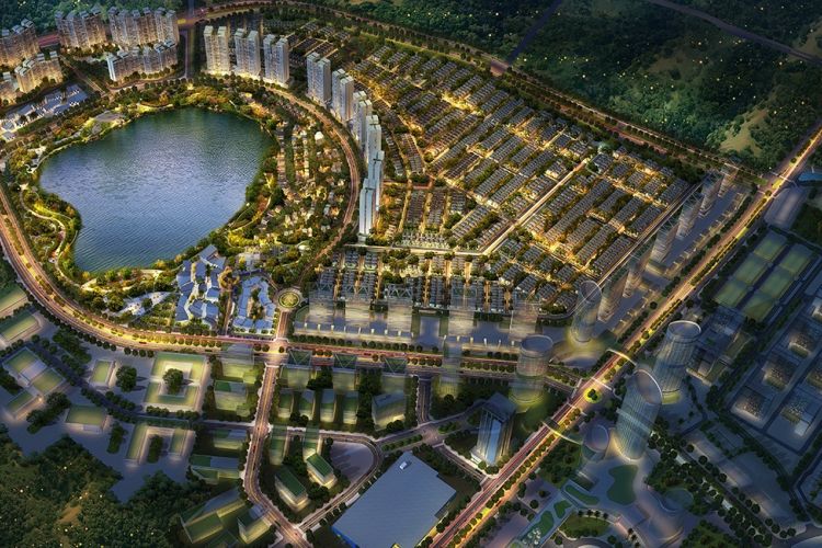 Perumahan skala kota Asya seluas 70 hektar di kawasan Jakarta Timur ini diluncurkan akhir 2017 lalu.
