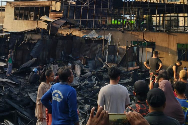 Kebakaran di Banjarmasin Hanguskan 5 Rumah dan 1 Sekolah Muhammadiyah, 16 Jiwa Terdampak