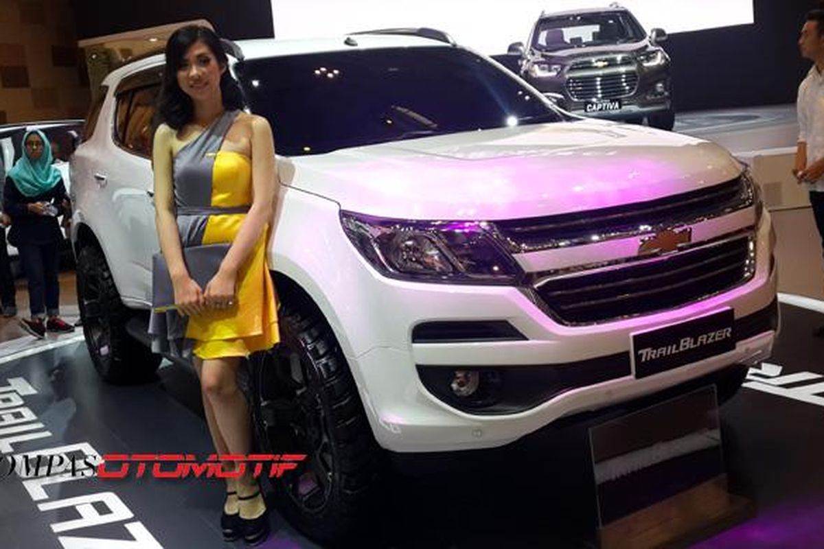 Chevrolet Trailblazer cuma dipajang tahun ini.