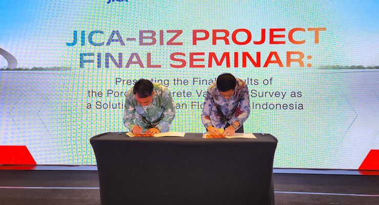 Jepang Bawa Teknologi Beton Berpori, Suntik Resapan Air di Kota Besar 